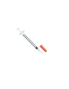 Insulin syringe 1 ml 27G x...
